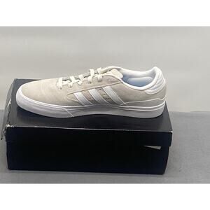adidas Men’s Busenitz Vulc 2.0 Shoes Size 10.5 Crystal White Gold Metallic